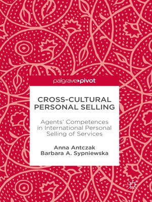 cover image of Cross-Cultural Personal Selling